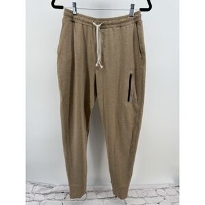VUORI Men's Sunday Performance Jogger Athletic Pants Pecan Heather  Size S